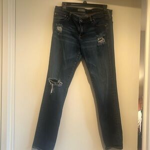 AG stilt cigarette Jean